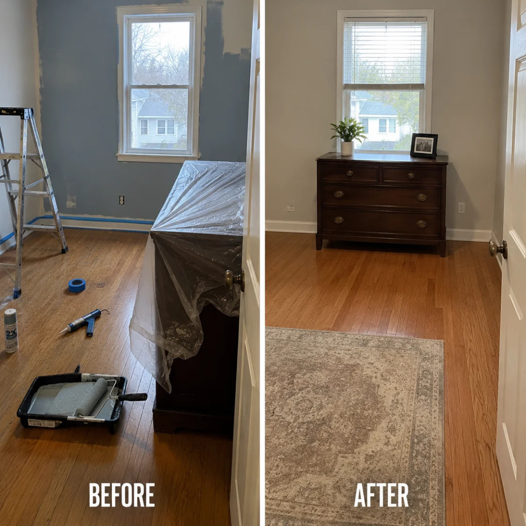 Master bedroom painting in Algonquin IL